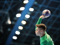 Bartosz Nastaj participates in a match of the Orlen Superliga between WKS Slask Wroclaw and Wybrzeze Gdansk in Wroclaw, Poland, on December...