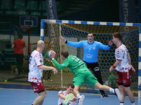 MARCIN DYTKO and MATEUSZ ZEMBRZYCKI participate in a match of the Orlen Superliga between WKS Slask Wroclaw and Wybrzeze Gdansk in Wroclaw,...