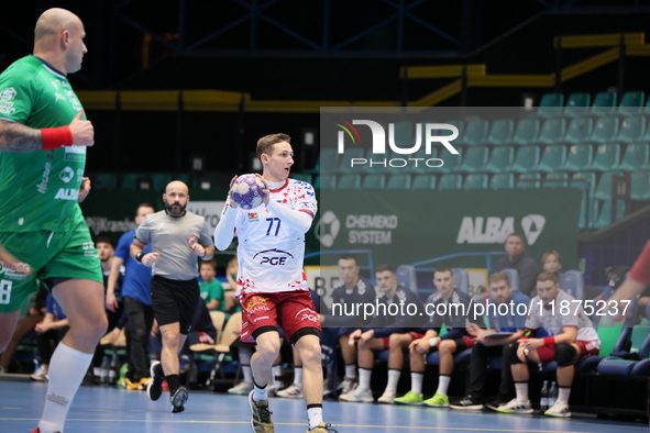 MACIEJ PAPINA participates in a match of the Orlen Superliga between WKS Slask Wroclaw and Wybrzeze Gdansk in Wroclaw, Poland, on December 1...