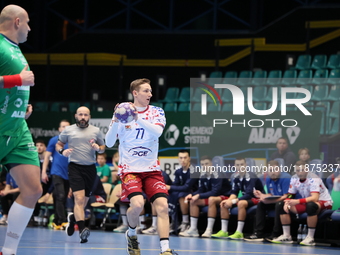 MACIEJ PAPINA participates in a match of the Orlen Superliga between WKS Slask Wroclaw and Wybrzeze Gdansk in Wroclaw, Poland, on December 1...