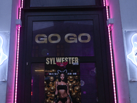 RZESZOW, POLAND - DECEMBER 16:
A go-go bar located in the heart of Rzeszow, on December 16, 2024, in Rzeszow, Subcarpathian Voivodeship, Pol...