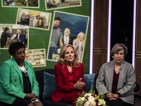 On December 16, 2024, the First Lady Jill Biden, a classroom teacher for 40 years, hosts a virtual thank you event for educators with the Am...