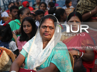 Protestant Christians attend a pre-Christmas celebration in Kolkata, India, on December 17, 2024. Protestantism is a branch of Christianity...