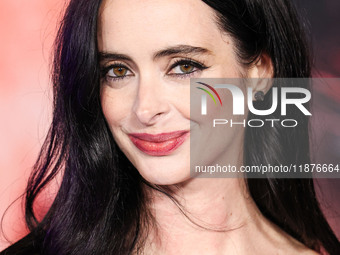 Krysten Ritter arrives at the Los Angeles Premiere Of Paramount Pictures' 'Sonic The Hedgehog 3' held at the TCL Chinese Theatre IMAX on Dec...