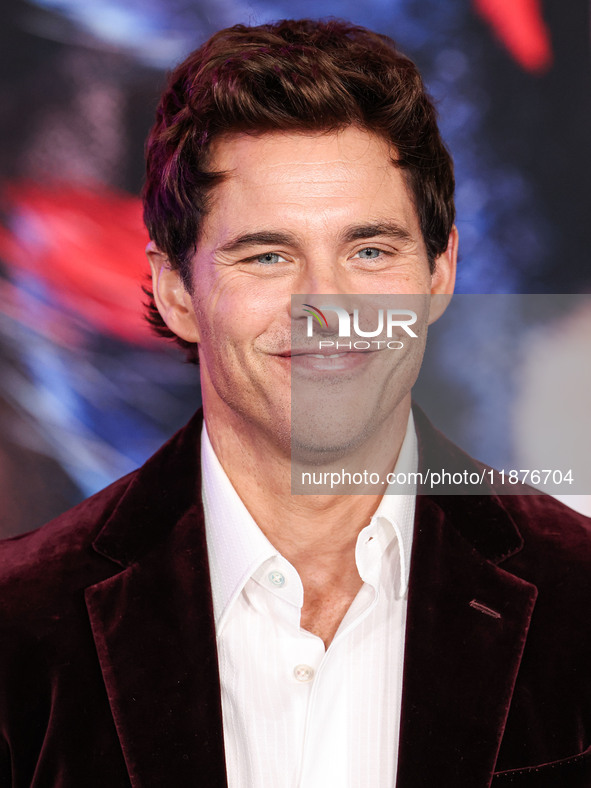 James Marsden arrives at the Los Angeles Premiere Of Paramount Pictures' 'Sonic The Hedgehog 3' held at the TCL Chinese Theatre IMAX on Dece...