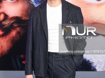 Lee Majdoub arrives at the Los Angeles Premiere Of Paramount Pictures' 'Sonic The Hedgehog 3' held at the TCL Chinese Theatre IMAX on Decemb...