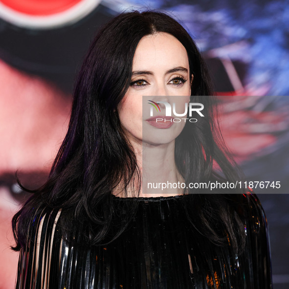 Krysten Ritter arrives at the Los Angeles Premiere Of Paramount Pictures' 'Sonic The Hedgehog 3' held at the TCL Chinese Theatre IMAX on Dec...