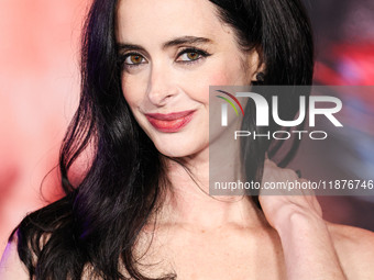 Krysten Ritter arrives at the Los Angeles Premiere Of Paramount Pictures' 'Sonic The Hedgehog 3' held at the TCL Chinese Theatre IMAX on Dec...