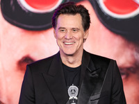 Jim Carrey arrives at the Los Angeles Premiere Of Paramount Pictures' 'Sonic The Hedgehog 3' held at the TCL Chinese Theatre IMAX on Decembe...