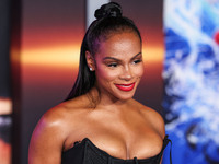 Tika Sumpter arrives at the Los Angeles Premiere Of Paramount Pictures' 'Sonic The Hedgehog 3' held at the TCL Chinese Theatre IMAX on Decem...