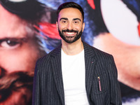 Lee Majdoub arrives at the Los Angeles Premiere Of Paramount Pictures' 'Sonic The Hedgehog 3' held at the TCL Chinese Theatre IMAX on Decemb...