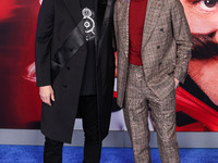 Jim Carrey and Ben Schwartz arrive at the Los Angeles Premiere Of Paramount Pictures' 'Sonic The Hedgehog 3' held at the TCL Chinese Theatre...