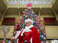 Mrs. Claus Service is inside the Mexican Postal Service at the Postal Palace in the Zocalo of Mexico City, Mexico, on December 17, 2024, whe...