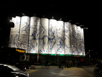 The artistic project ''Murales Contemporary Art in the Metro'' takes place at the Metro C construction site in Piazza Venezia with the unvei...