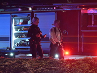 A mass shooting at the Johnson Funeral Home leaves one person dead and nine others injured in Towson, Baltimore County, Maryland, United Sta...