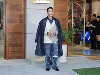 Taiwanese actor Cash Chuang attends the opening event of a department store in Taipei, China, on December 18, 2024. (