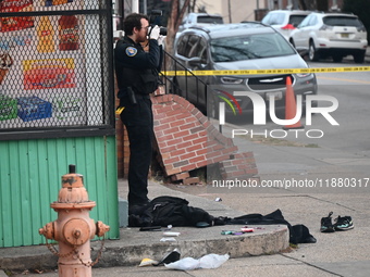 A 31-year-old man dies after being shot multiple times outside of M & P Grocery in Baltimore, Maryland, United States, on December 18, 2024....