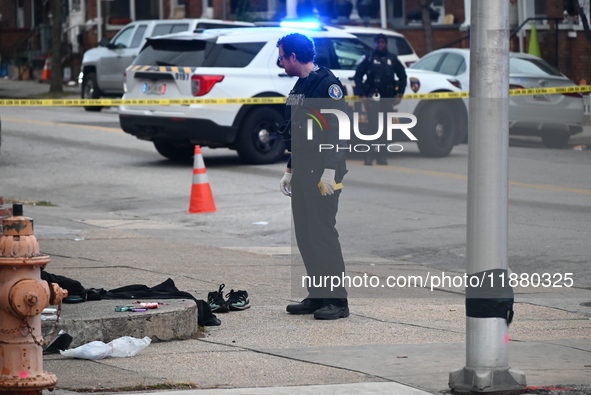 A 31-year-old man dies after being shot multiple times outside of M & P Grocery in Baltimore, Maryland, United States, on December 18, 2024....