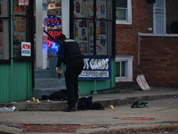 A 31-year-old man dies after being shot multiple times outside of M & P Grocery in Baltimore, Maryland, United States, on December 18, 2024....