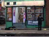 A 31-year-old man dies after being shot multiple times outside of M & P Grocery in Baltimore, Maryland, United States, on December 18, 2024....