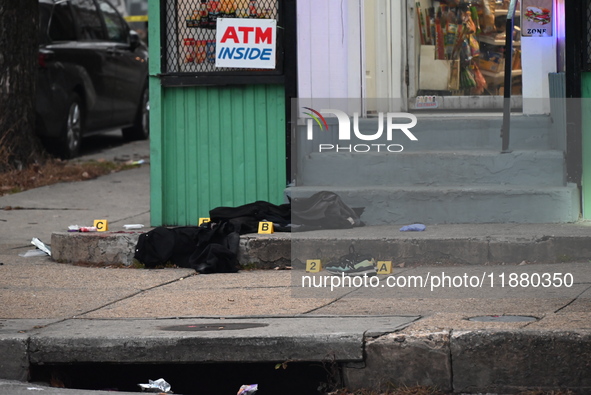 A 31-year-old man dies after being shot multiple times outside of M & P Grocery in Baltimore, Maryland, United States, on December 18, 2024....