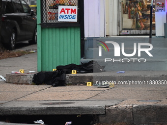 A 31-year-old man dies after being shot multiple times outside of M & P Grocery in Baltimore, Maryland, United States, on December 18, 2024....