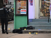 A 31-year-old man dies after being shot multiple times outside of M & P Grocery in Baltimore, Maryland, United States, on December 18, 2024....