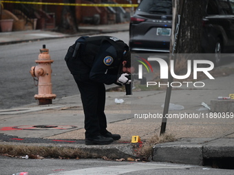 A 31-year-old man dies after being shot multiple times outside of M & P Grocery in Baltimore, Maryland, United States, on December 18, 2024....