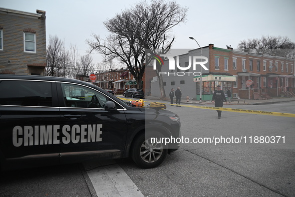 A 31-year-old man dies after being shot multiple times outside of M & P Grocery in Baltimore, Maryland, United States, on December 18, 2024....