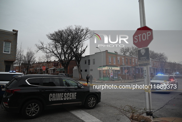 A 31-year-old man dies after being shot multiple times outside of M & P Grocery in Baltimore, Maryland, United States, on December 18, 2024....