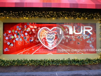 The store windows of Macy's department store in New York, N.Y., on December 17, 2024. (