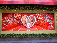 The store windows of Macy's department store in New York, N.Y., on December 17, 2024. (