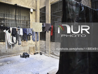 A tour inside the Palestine Branch Prison, also known as Branch 235, takes place after its liberation from the Syrian National Army. This pr...