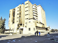 A tour inside the Palestine Branch Prison, also known as Branch 235, takes place after its liberation from the Syrian National Army. This pr...