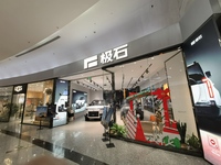 ROX new energy vehicles are displayed at Jinyuan Shopping Center, Beijing's largest shopping and leisure complex, in Beijing, China, on Dece...