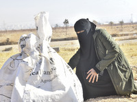 Another mass grave is uncovered in the Baghdad Bridge area of the Syrian capital Damascus on December 18, 2024, in Damascus, Syria. (