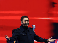 Indian singer Sukhwinder Singh performs during the concert 'EK Shaam Jaipur Ke Naam' organized by JMC Greater at Albert Hall Museum in Jaipu...