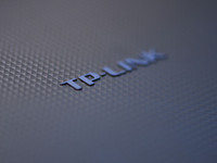 The logo of TP-Link appears on the products of router manufacturer TP-Link in Fuyang, China, on December 19, 2024. (