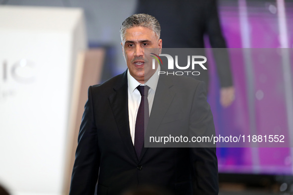 Algerian Minister of Housing Mohamed Tarek Belaribi participates in the 8th Arab Housing Congress under the theme ''Urban Planning and Susta...