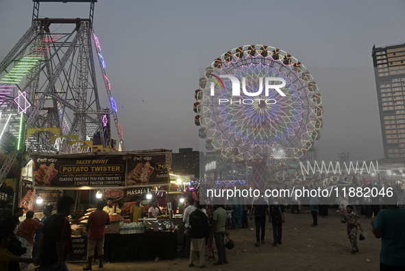 A generic view of the Mahim fair in Mumbai, India, on December 19, 2024. 