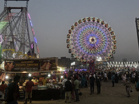 A generic view of the Mahim fair in Mumbai, India, on December 19, 2024. (