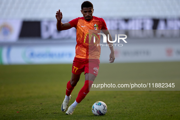 Maicon De Souza Da Silva of Birkirkara is in action during the Malta 360 Sports Premier League soccer match between Birkirkara and Hibernian...