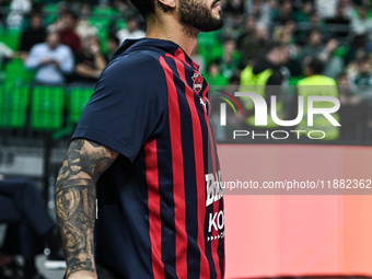 Markus Howard of Baskonia Vitoria-Gasteiz plays during the Euroleague, Round 17 match between Panathinaikos AKTOR Athens and Baskonia Vitori...