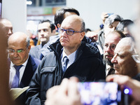 Giuseppe Valditara attends the inauguration of the craft fair Artigiano in Fiera 2024 at Rho Fiera Milano in Milan, Italy, on November 30, 2...