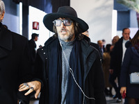 Giuseppe Cruciani attends the inauguration of the craft fair Artigiano in Fiera 2024 at Rho Fiera Milano in Milan, Italy, on November 30, 20...