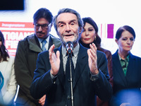 Attilio Fontana attends the inauguration of the craft fair Artigiano in Fiera 2024 at Rho Fiera Milano in Milan, Italy, on November 30, 2024...