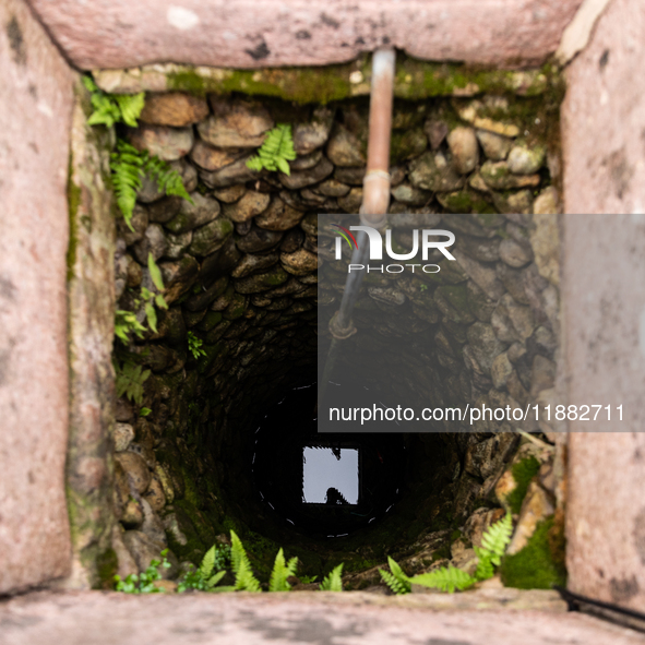 View of Qiantong Ancient Town, the largest settlement of the Tong surname in Jiangnan, Ningbo, Zhejiang province, China, on April 14, 2020....