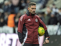 Newcastle United's assistant manager Jason Tindall is present during the Carabao Cup Quarter Final match between Newcastle United and Brentf...