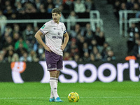 Brentford's Vitaly Janelt appears during the Carabao Cup Quarter Final match between Newcastle United and Brentford at St. James's Park in N...