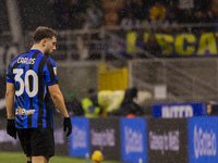 Carlos Augusto plays during the Coppa Italia match between FC Internazionale and Udinese Calcio at Giuseppe Meazza Stadium in Milano, Italy,...